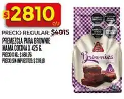 Supermercados DIA Mama cocina - premezcla para brownie oferta