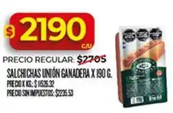 Supermercados DIA Unión - salchichas oferta