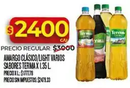Supermercados DIA Terma - amargo clasico/light varios sabores oferta