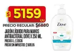 Supermercados DIA Dove - jabón líquido para manos antibacterial oferta