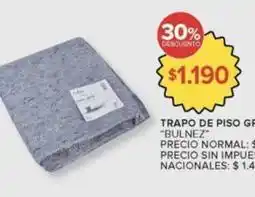 Carrefour Bulnez - trapo de piso grande oferta