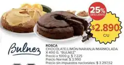 Carrefour Rosca chocolate/limón/naranja/marmolada oferta