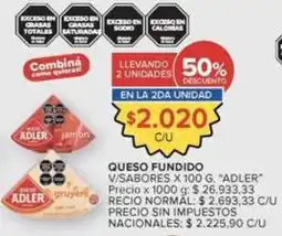 Carrefour Market Adler - queso fundido oferta