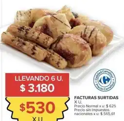 Carrefour Market Carrefour - facturas surtidas oferta