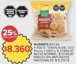 Carrefour Market Granja del sol - nuggets oferta