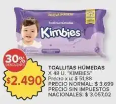Carrefour Market Kimbies - toallitas húmedas oferta