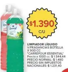 Carrefour Market Carrefour - limpiador líquido oferta