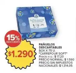 Carrefour Market Carrefour - pañuelos descartables oferta