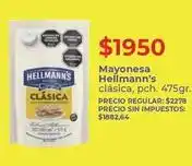 Supermercados Vea Hellmann's - mayonesa clásica oferta