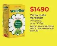 Supermercados Vea Verdeflor - yerba mate oferta