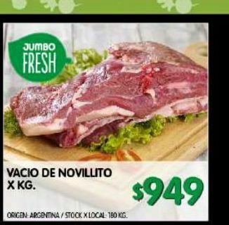Jumbo Vacio de novillito x kg oferta