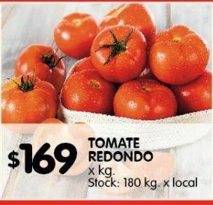 Disco Tomate redondo x kg oferta