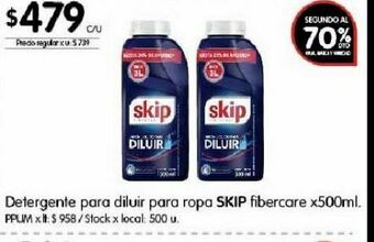 Disco Detergente skip 500ml oferta