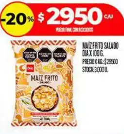 Supermercados DIA Dio maíz frito salado oferta
