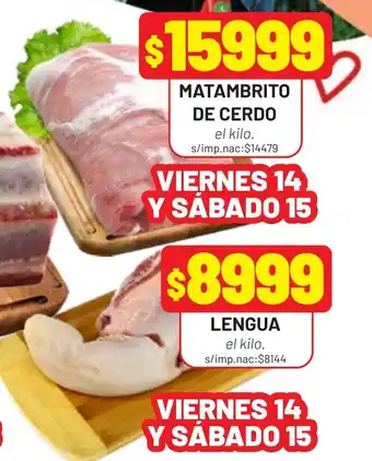 Matambrito de cerdo