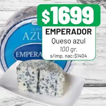 Emperador queso azul