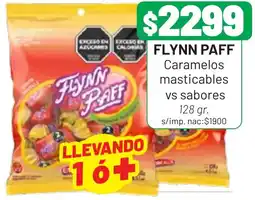 Almacor Flynn paff caramelos masticables vs sabores oferta