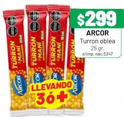 Almacor Arcor turron oblea oferta