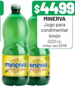 Almacor Minerva jugo para condimentar limón oferta