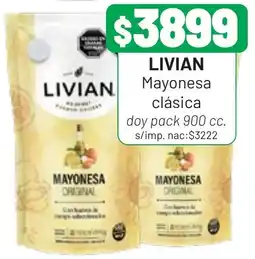Almacor Livian mayonesa clásica oferta