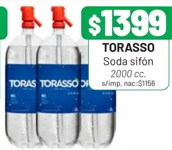 Almacor Torasso soda sifón oferta