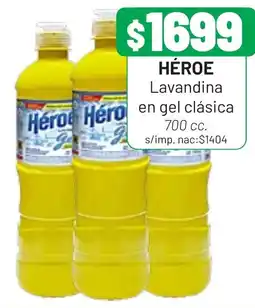 Almacor Héroe lavandina en gel clásica oferta