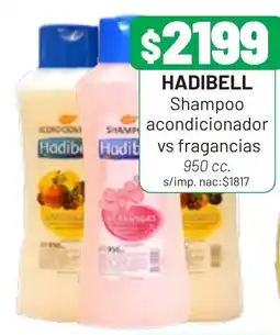 Almacor Hadibell shampoo acondicionador oferta