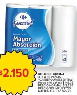 Carrefour Market Carrefour - rollo de cocina oferta