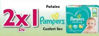 Cooperativa Obrera 2x1 En Pañales Pampers Comfort Sec oferta