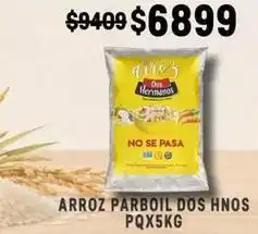 Makro Dos hermanos - arroz parboil oferta