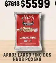 Makro Dos hermanos - arroz largo fino oferta