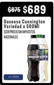 Makro Cunnington - gaseosa variedad oferta