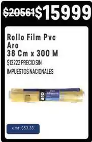 Makro Aro - rollo film pvc oferta