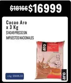 Makro Aro - cacao oferta
