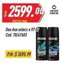 Supermercados Comodin Axe - deo selecc x 97 gr cod. 78/47603 oferta