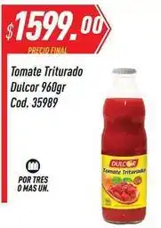 Supermercados Comodin Dulcor - tomate triturado cod. 35989 oferta
