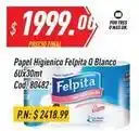 Supermercados Comodin Felpita - papel higienico q blanco 6un oferta