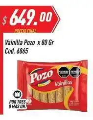 Supermercados Comodin Pozo - vainilla x 80 gr cod. 6865 oferta