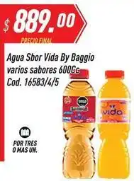 Supermercados Comodin Vida - agua sbor vida by baggio cod. 16583/4/5 oferta