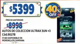 Supermercados Yaguar Off - autos de coleccion ultrax 3un +3 cód.90278 oferta