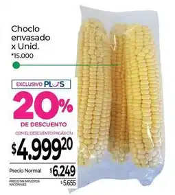 La Anonima Choclo envansado x unid oferta
