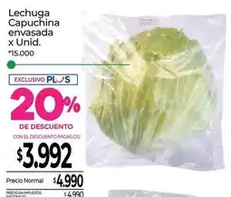 La Anonima Lechuga capuchina oferta