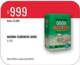 Supermercados Tadicor Florencia - harina florencia 0000 oferta