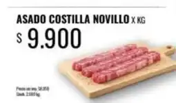 Supermercados Tadicor Asado costilla novillo oferta