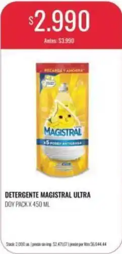 Supermercados Tadicor Magistral - detergente magistral ultra oferta