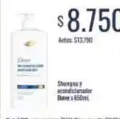 Supermercados Tadicor Dove - shampoo y acondicionador oferta