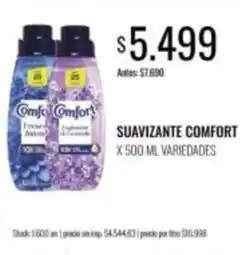 Supermercados Tadicor Comfort - suavizante oferta