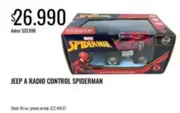 Supermercados Tadicor Marvel - jeep a radio control spiderman oferta