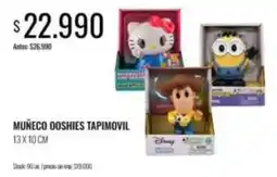 Supermercados Tadicor Disney - muñeco ooshies tapimovil oferta