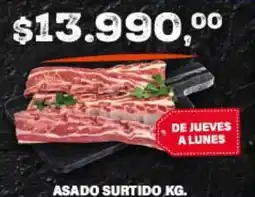 Supermercados Damesco Asado surtido kg. oferta